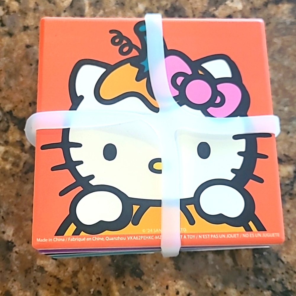 Hello kitty Halloween coasters *set of 4